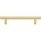 Elements 128 mm Center-to-Center Brushed Gold Naples Cabinet Bar Pull 176BG - alternate 5